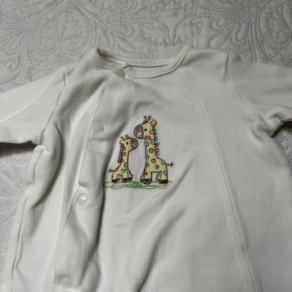 Little Me Giraffe Sleeper PJs Size 3m
